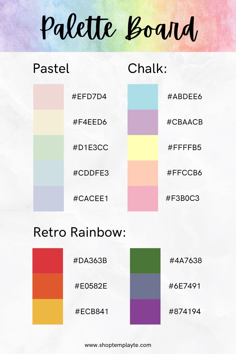 Super Kawaii Pastels Color Palette Hex Rgb Code Vintage Colour | Images ...