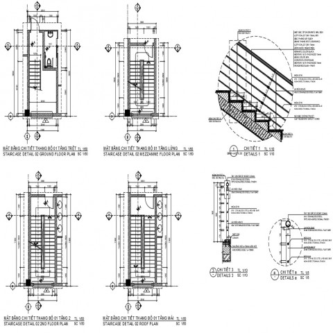 Stair construction detail drawing | Detailed drawings, Construction ...