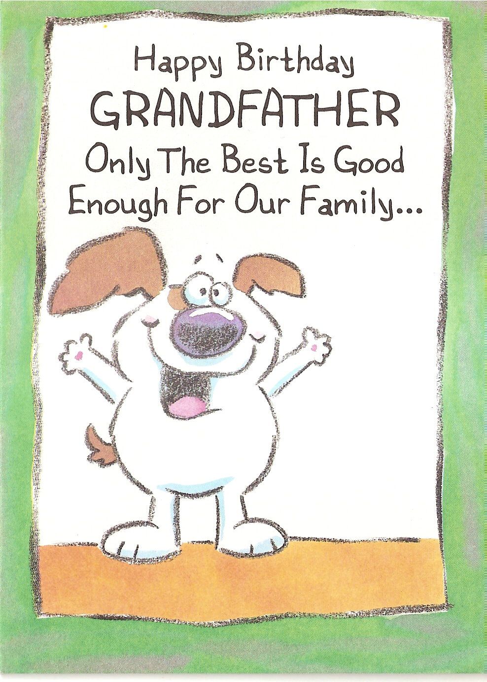 Happy Birthday Wishes For Grandfather Grandpa Birthday Card Birthday 