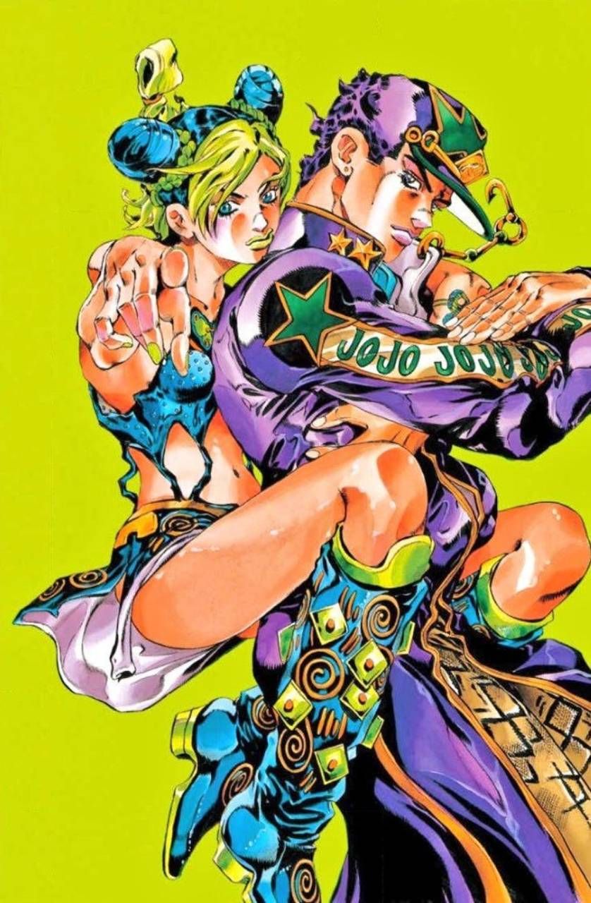 Jolyne and Jotaro | ジョジョ, ジョジョ キャラクター, ジョジョ かっこいい