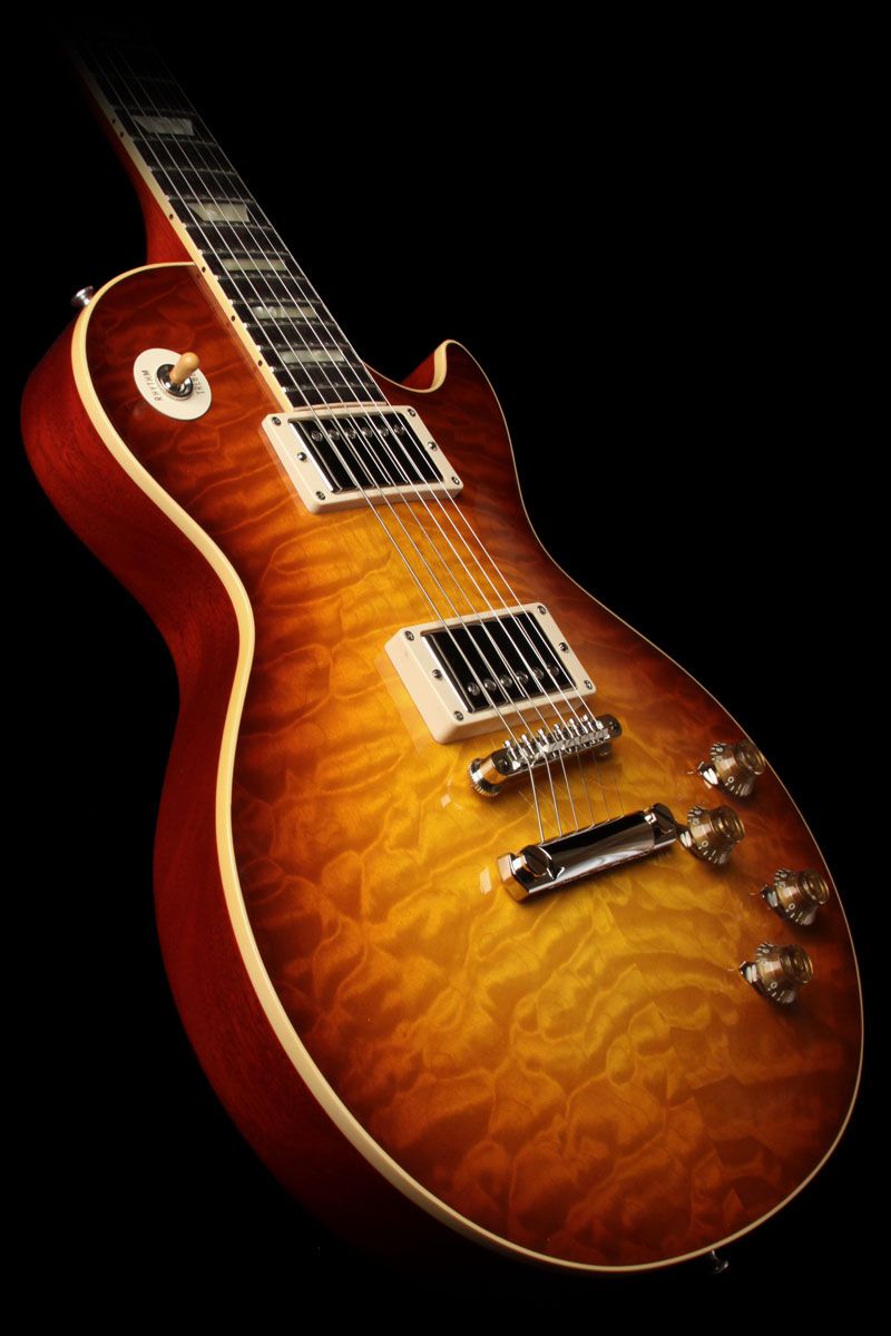 Gibson Custom Shop '59 Les Paul Killer Quilt Gibson Les Paul, Gibson Lp ...