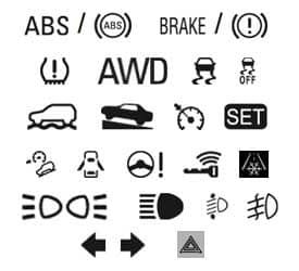 Subaru dash symbols and what they mean | Subaru, Auto service, Subaru cars