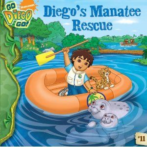 Amazon.com: Diego's Manatee Rescue (Go, Diego, Go!) (9781416978633 ...