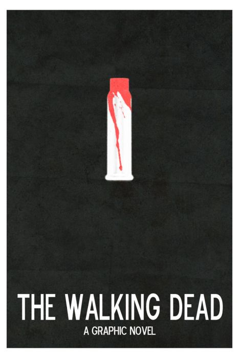 minimalmovieposters | The walking dead poster, Minimal book, Minimalist ...