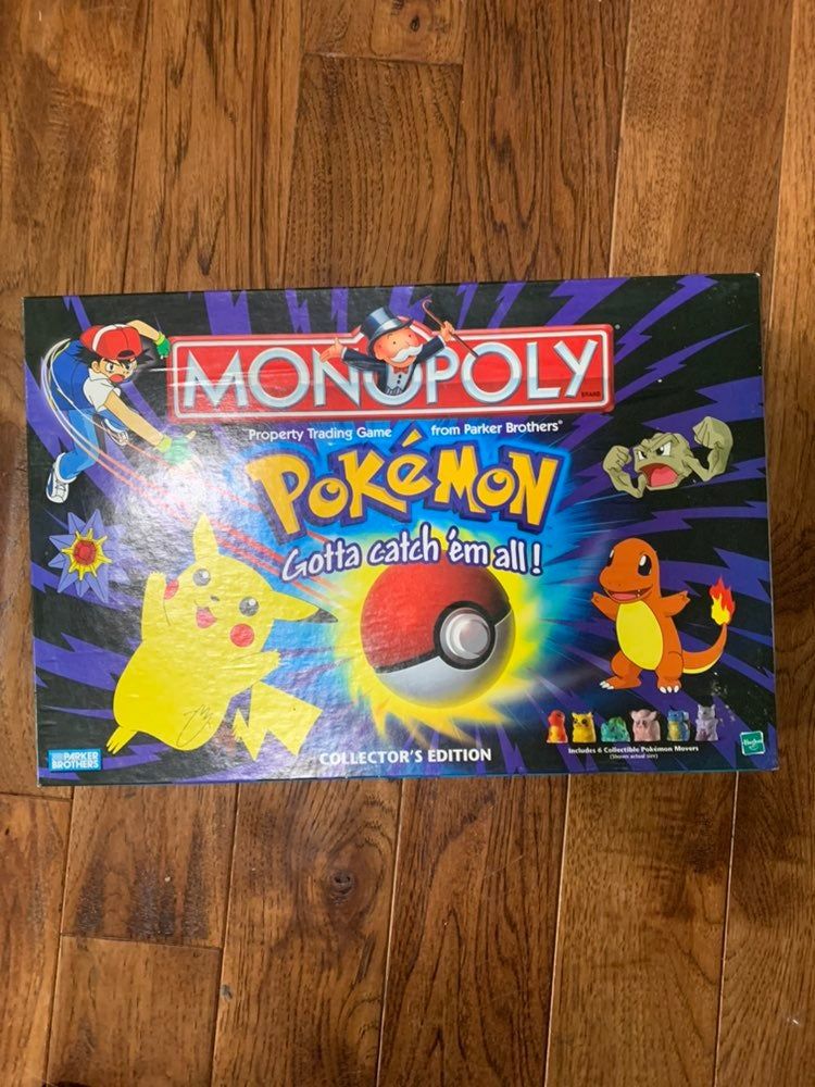 Pokemon Monopoly collectors edition 1999 on Mercari