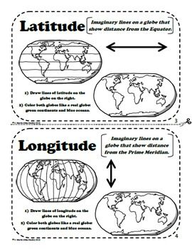 Maps And Globes A Printable Book For Introducing Or