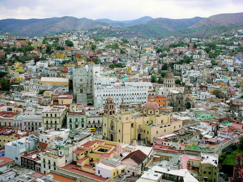 La Basilica de Nuestra Senora de Guanaguato. | Ghost city, Wonders of ...