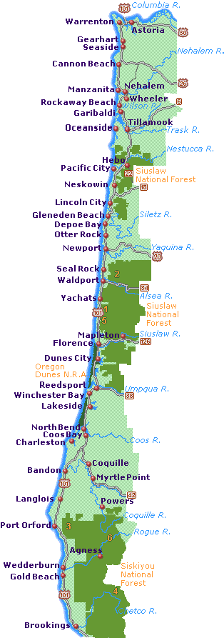 map of oregon coast campgrounds Pin By Cassie C On Oregon Coast Oregon Coast Oregon Beaches map of oregon coast campgrounds