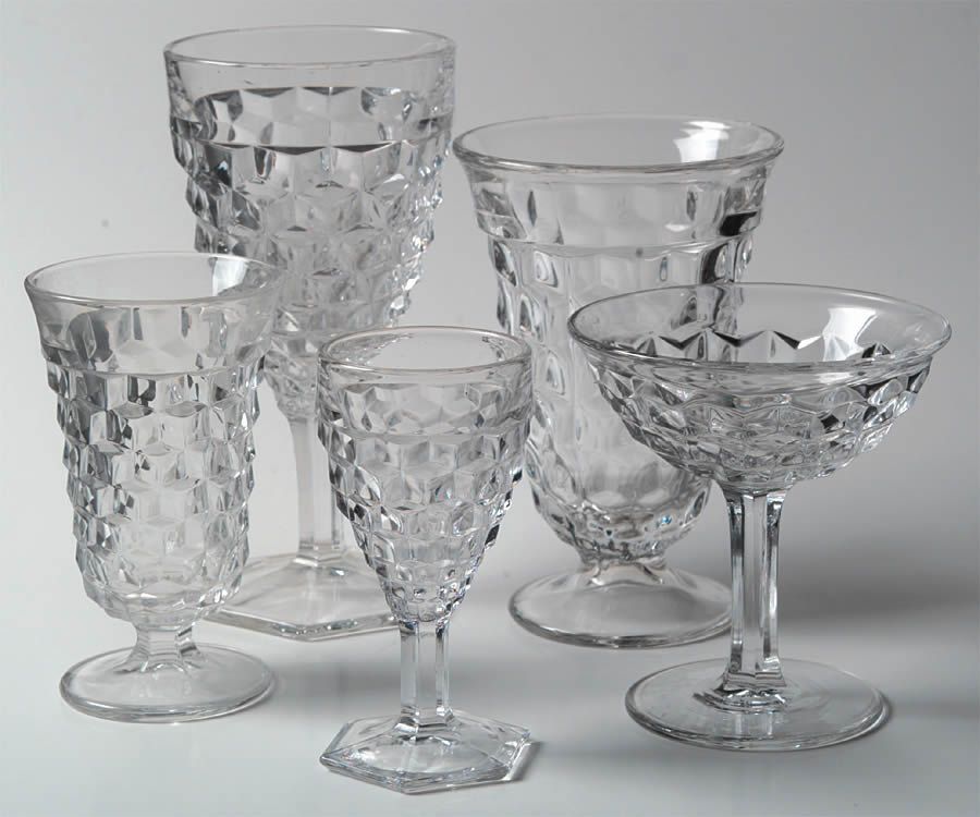 Identifying Fostoria Glass Patterns