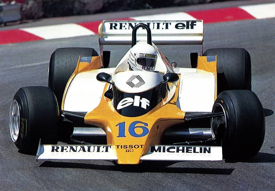 Rene Arnoux Renault RS10 Monaco Grand Prix 1979 #formulaonestory # ...