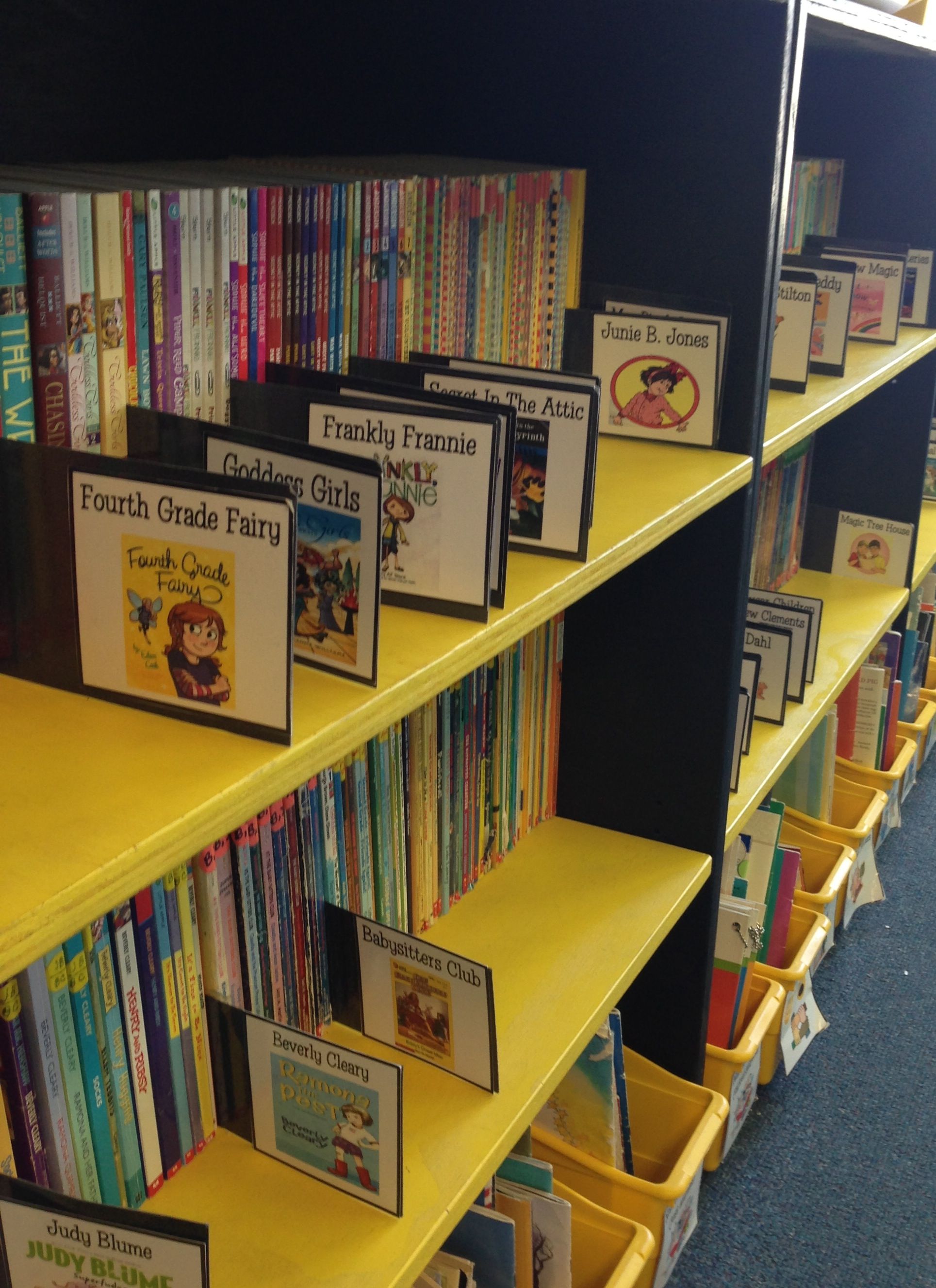 Library Organization School Library Decor, School Library Displays ...