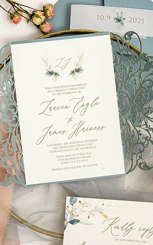 Wedding Invitation Wording Examples and Etiquette Tips Wedding ...