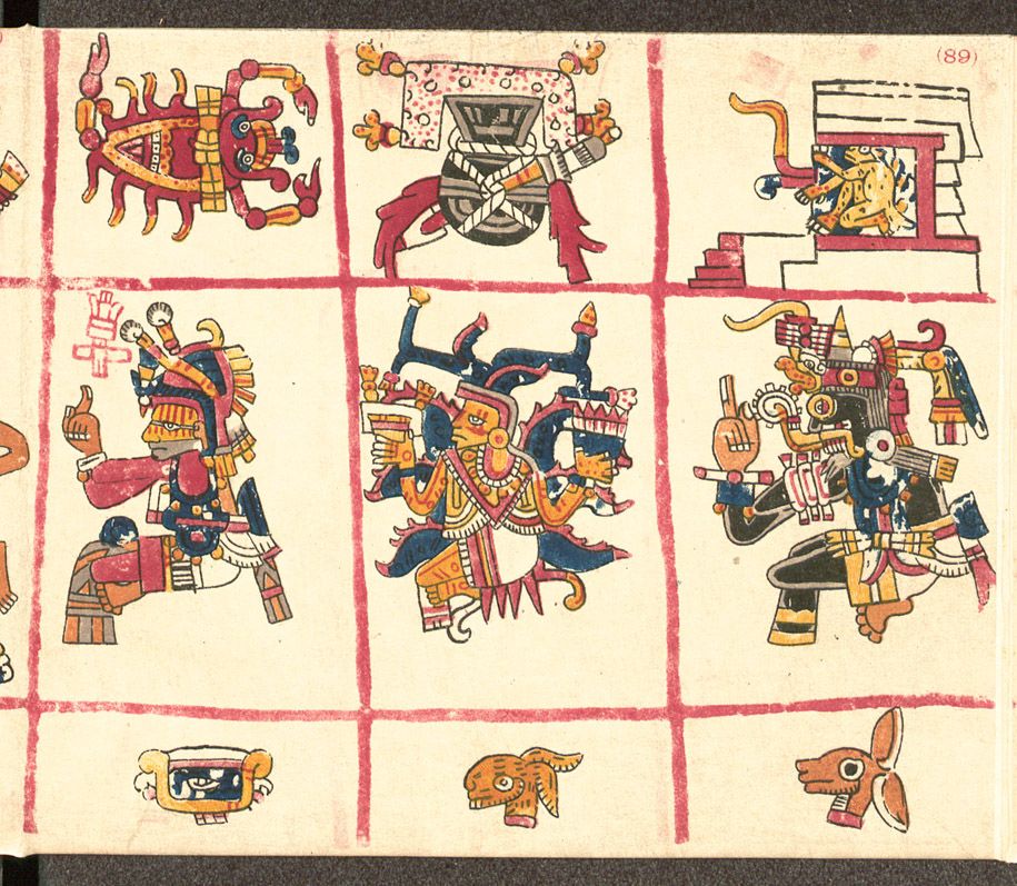 Aztec Art, Mesoamerican, Columbian, Past Life, Scorpion, Mayan ...