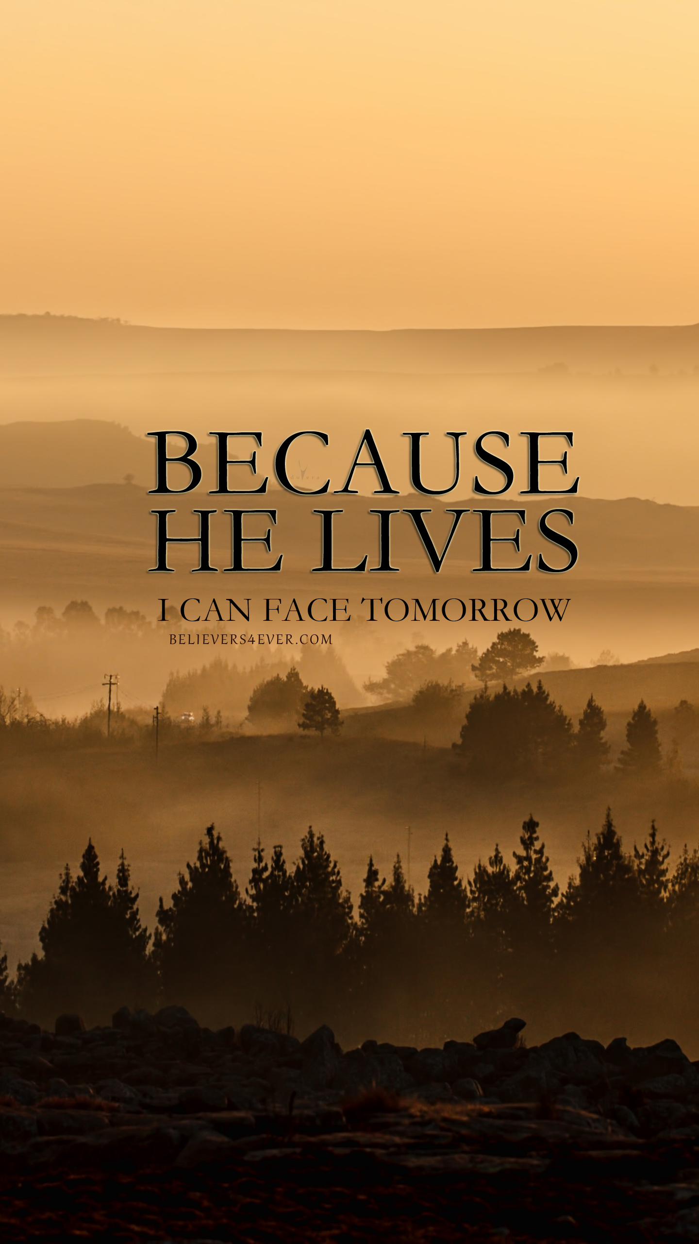 Because He lives - Believers4ever.com | Because he lives, Christian ...