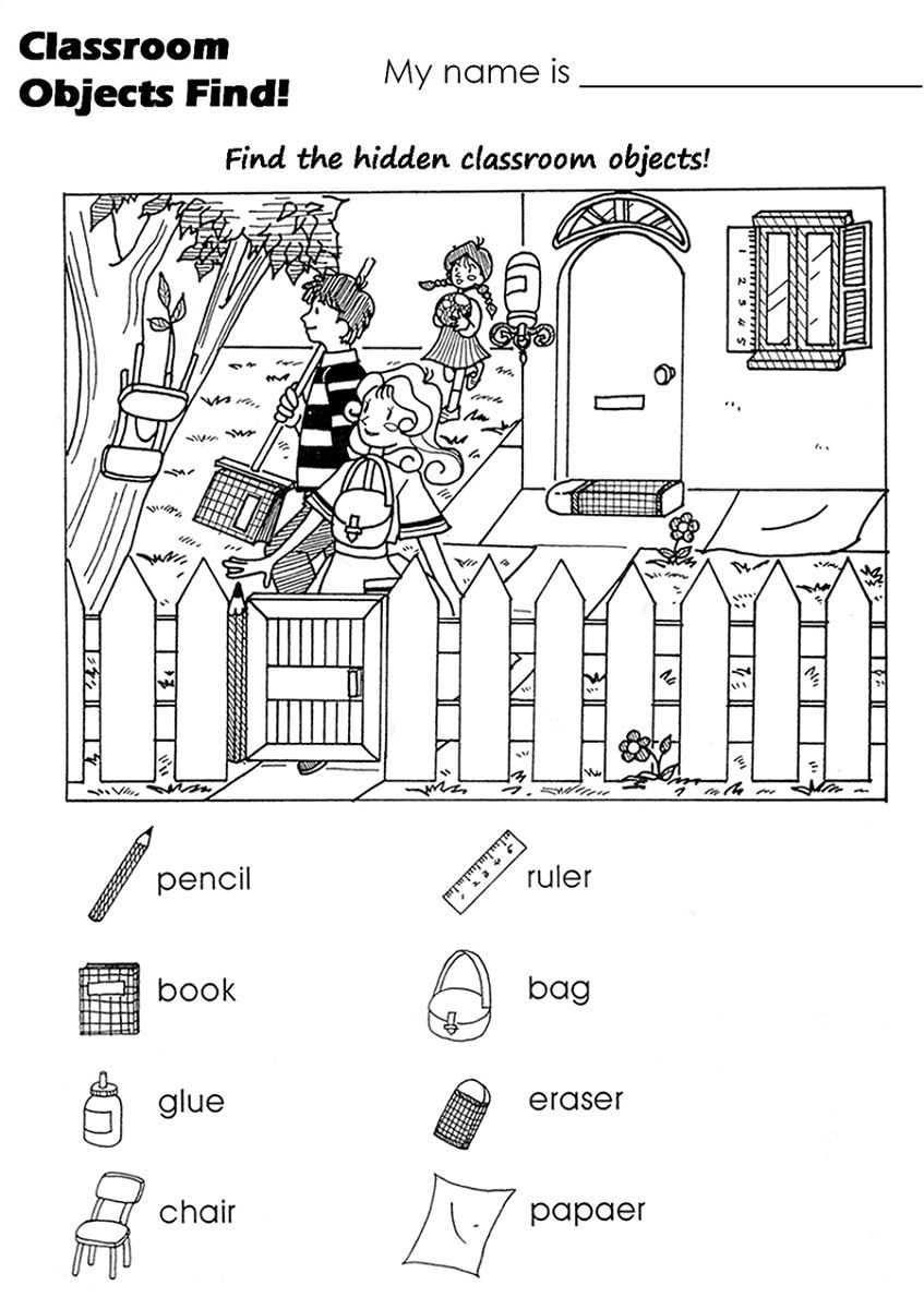 Free Hidden Pictures Worksheets | Activity Shelter | Hidden pictures ...