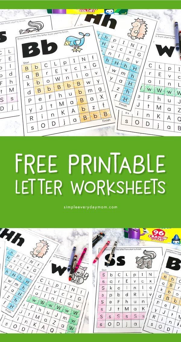 Free Printable Forest Animal Worksheets | Kids will love using these ...