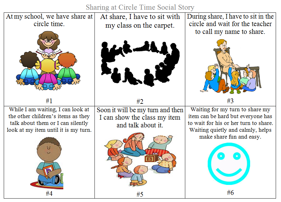 Free Printable Social Story