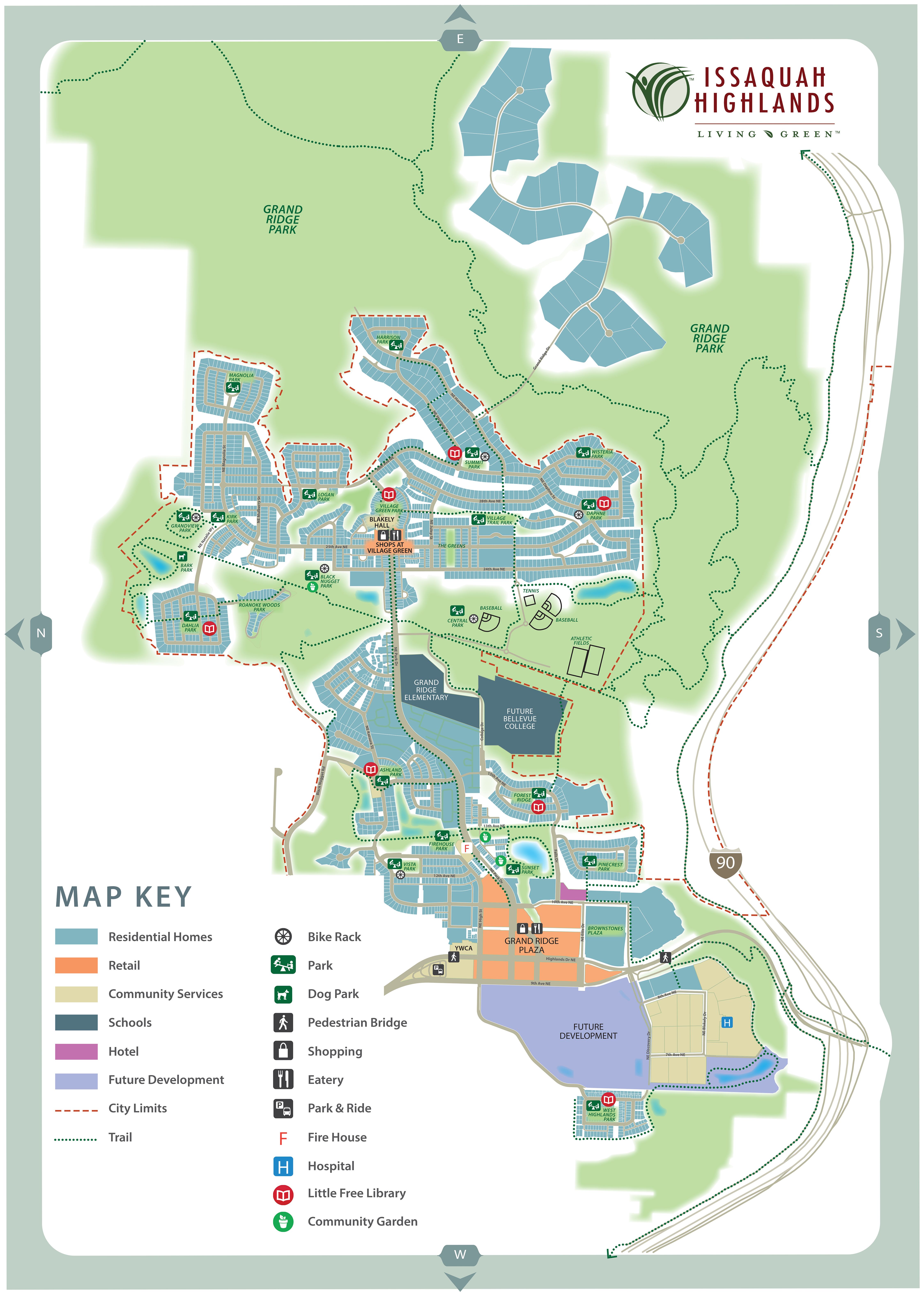 Maps & Webcams | Map, Little free libraries, Issaquah highlands