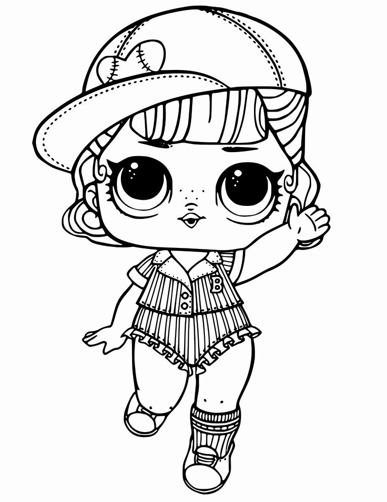 44+ Lol doll coloring pages for free info