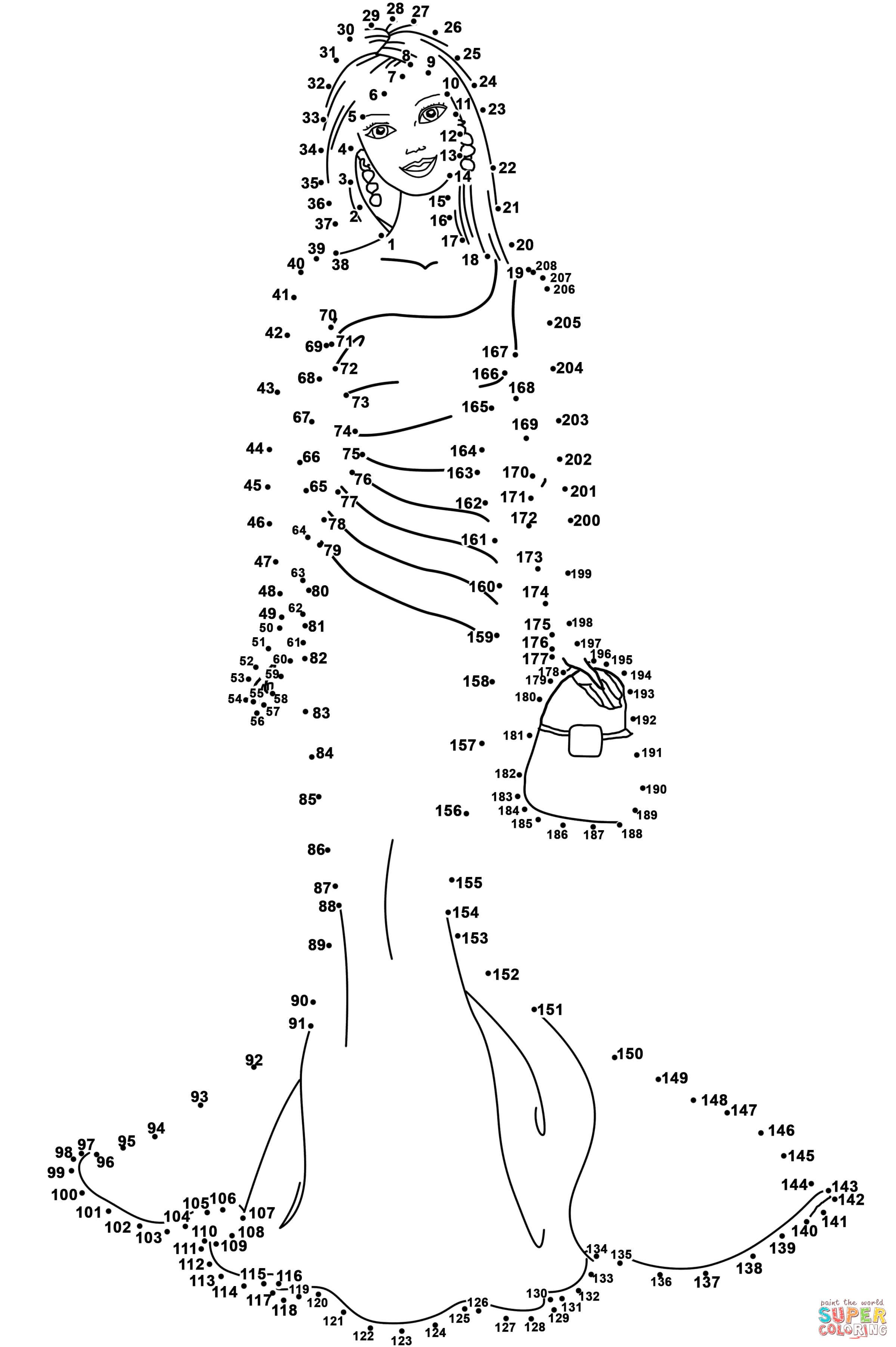 Dot To Dot Printables 1-200 Free