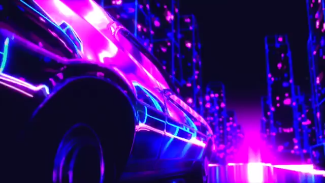 vaporwave city #vaporwave Driving to the vaporwave world futuristic ...