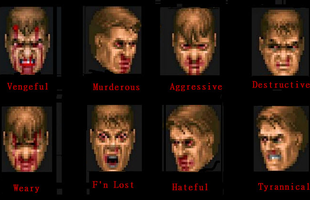 Express Yourself With 'Doom' Guy Faces! - | Doom, Doom 1993, Fallout ...