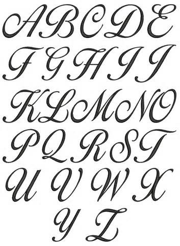 Cursive Alphabets A To Z A z cursive lettering for | Letra cursiva ...