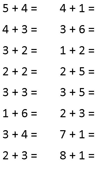 Find the sum of numbers. | Atividades de alfabetização, Exercícios de ...