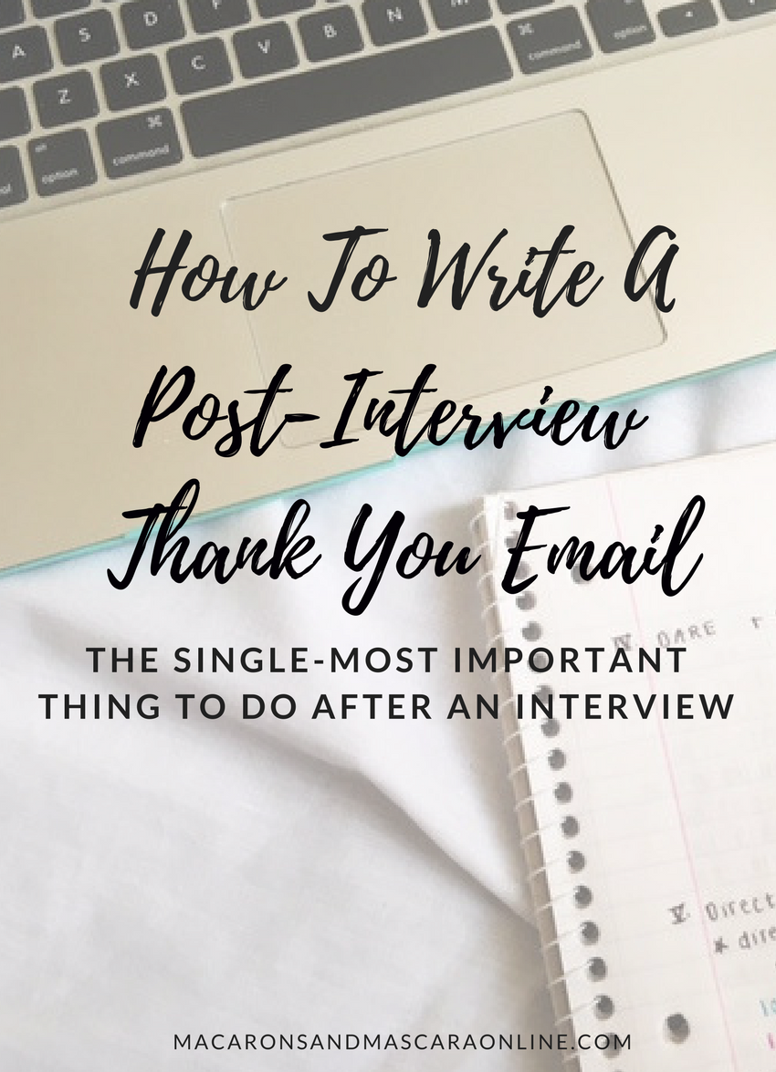 tips for writing a postinterview thank you email resume wizard word 2007