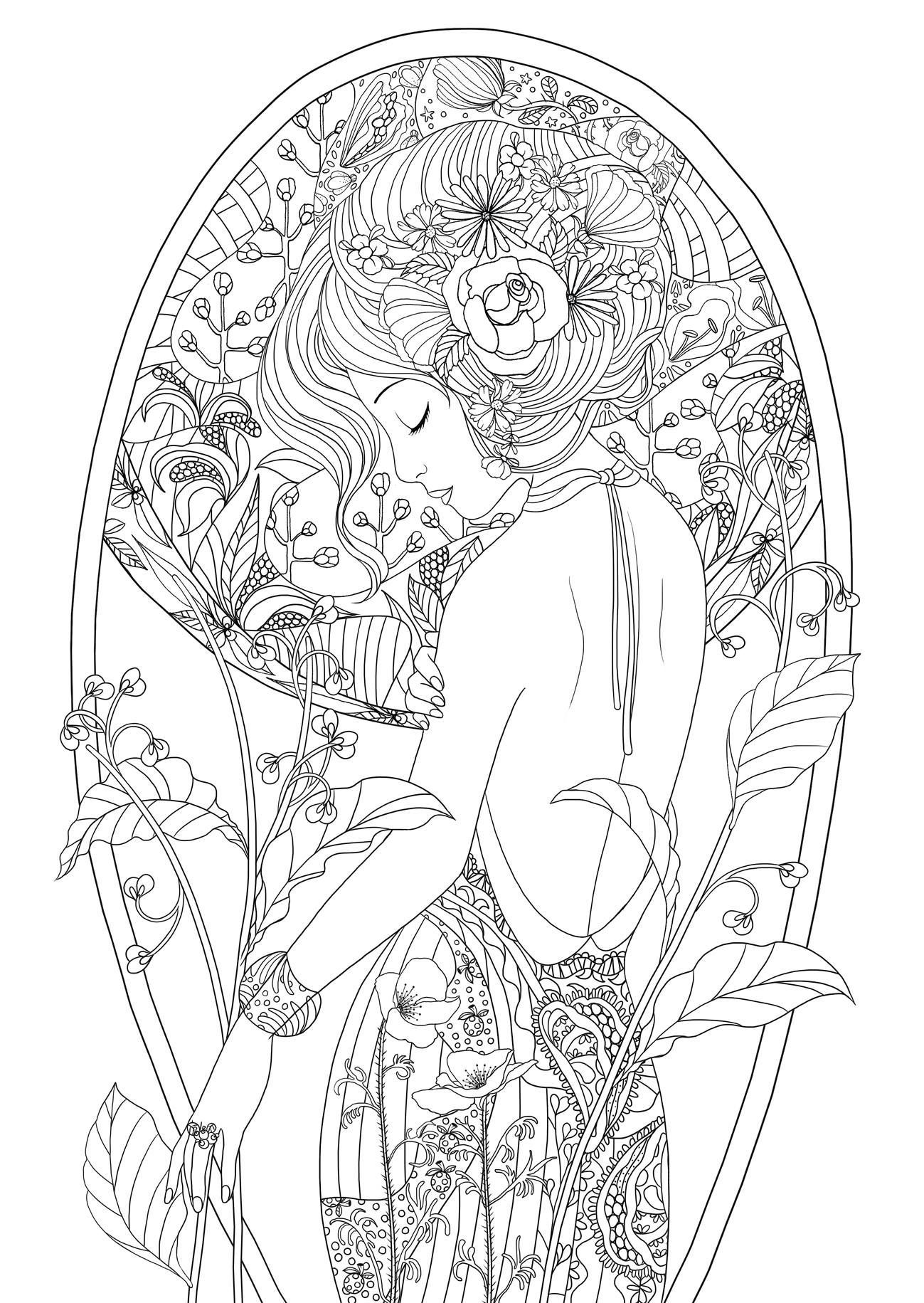 Pretty Coloring Pages For Adults Coloring Pages