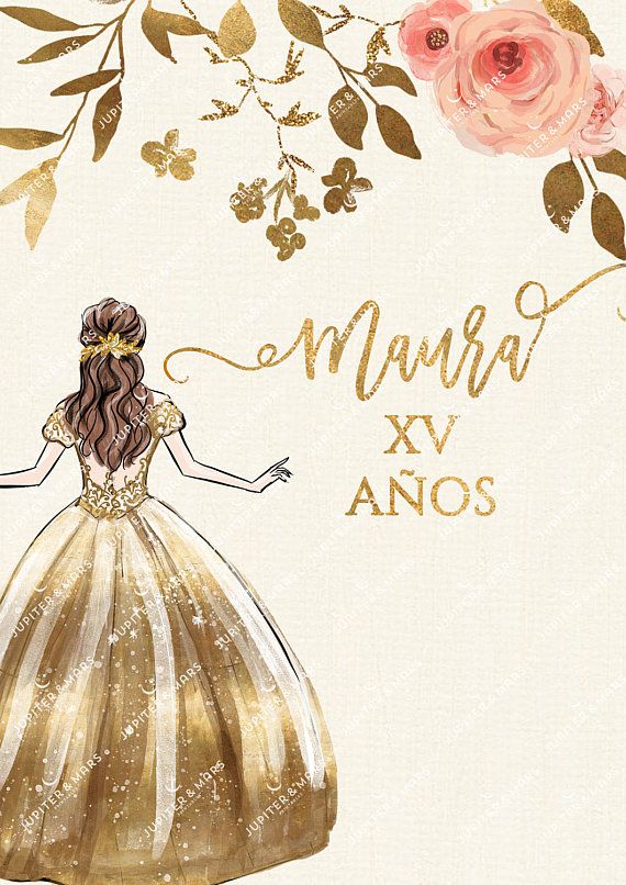 Boho chic quinceañera invitación, Quinceanera invitación, invitacion de ...