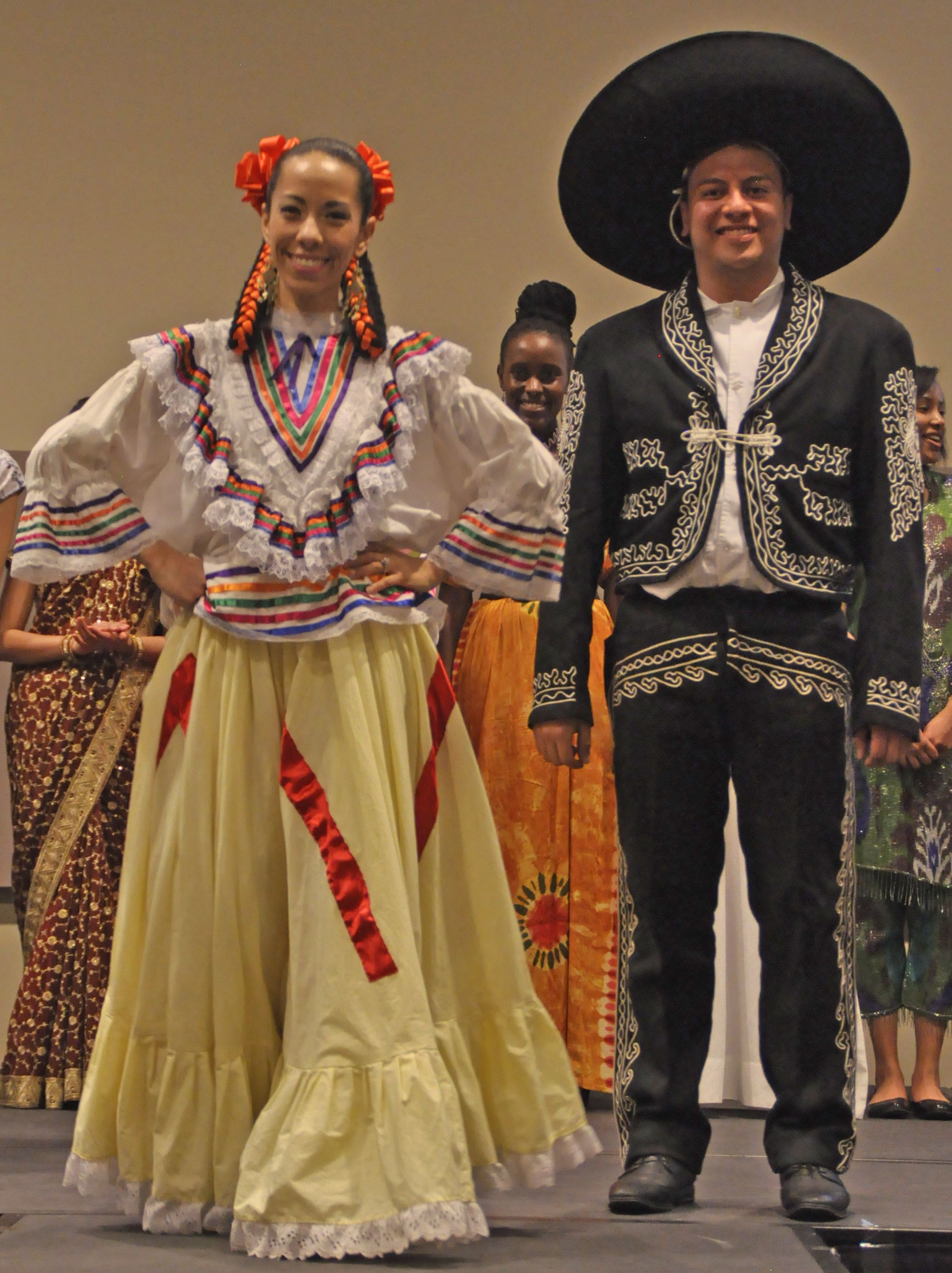 This picture is an example of some traditional Mexican clothing ...