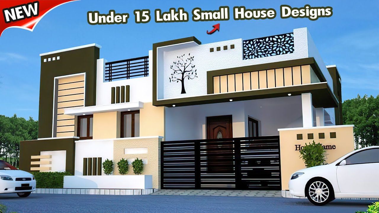 30 Best 15 Lakhs Small House Front Elevation Designs 2021 Single Floor In 2021 Small House Front Design House Outer Design Small House Elevation Design