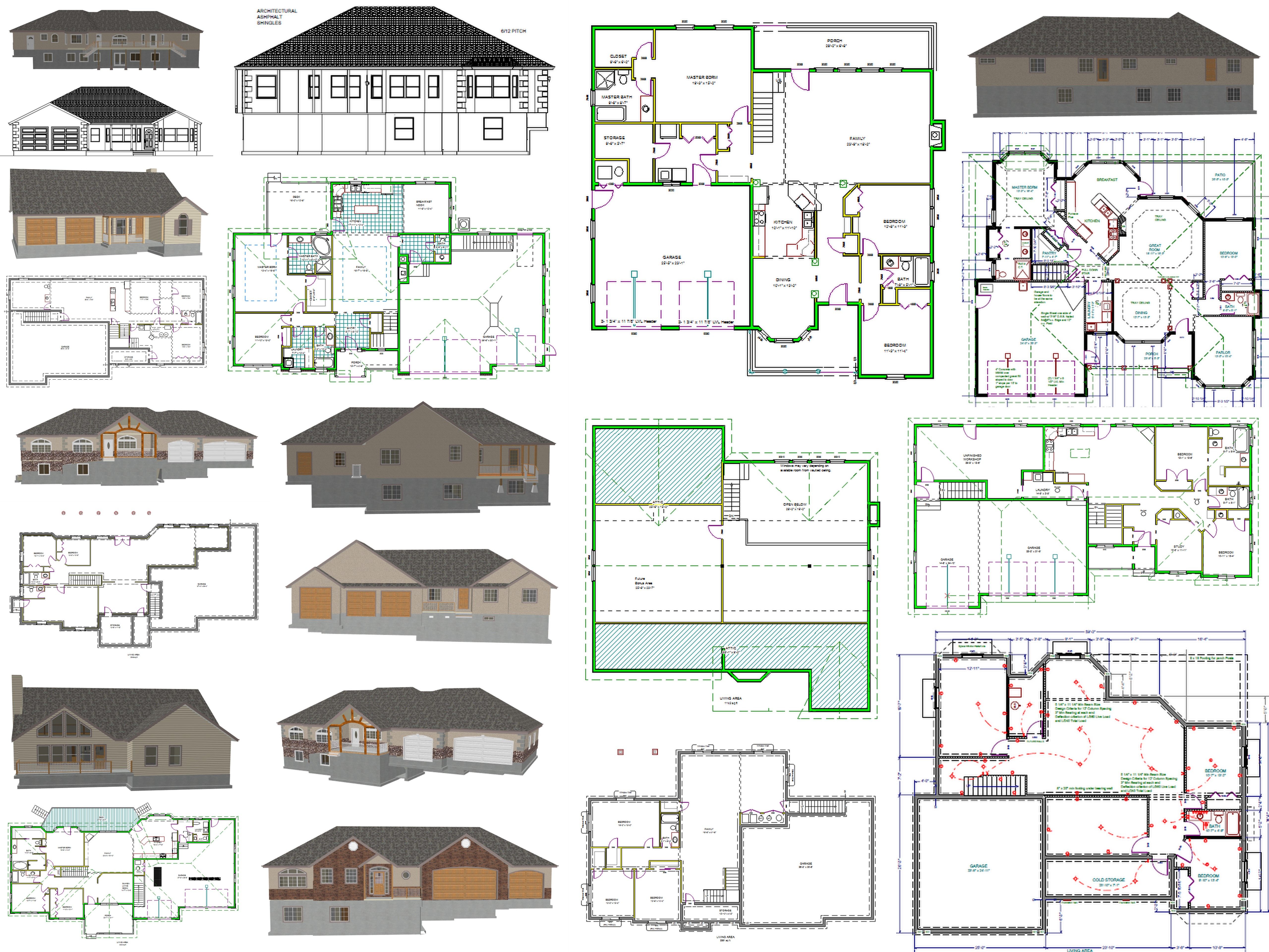 Minecraft Cabin Blueprints