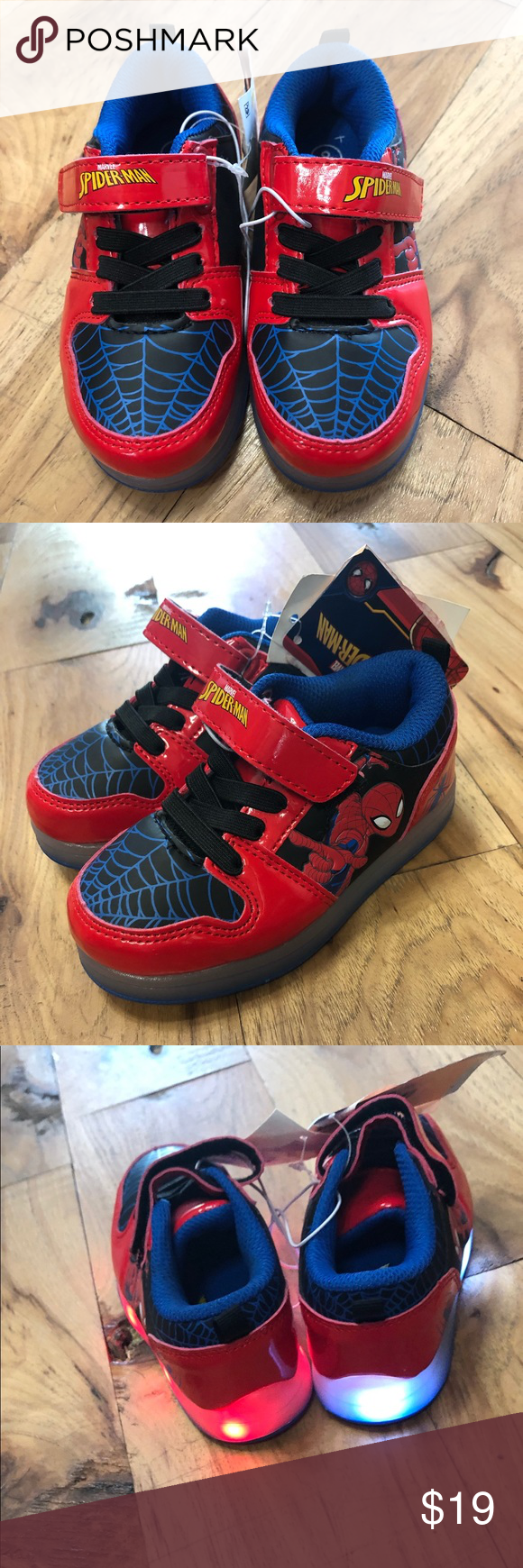 Toddler boys’ Marvel Spider-man light-up sneakers | Light up sneakers ...