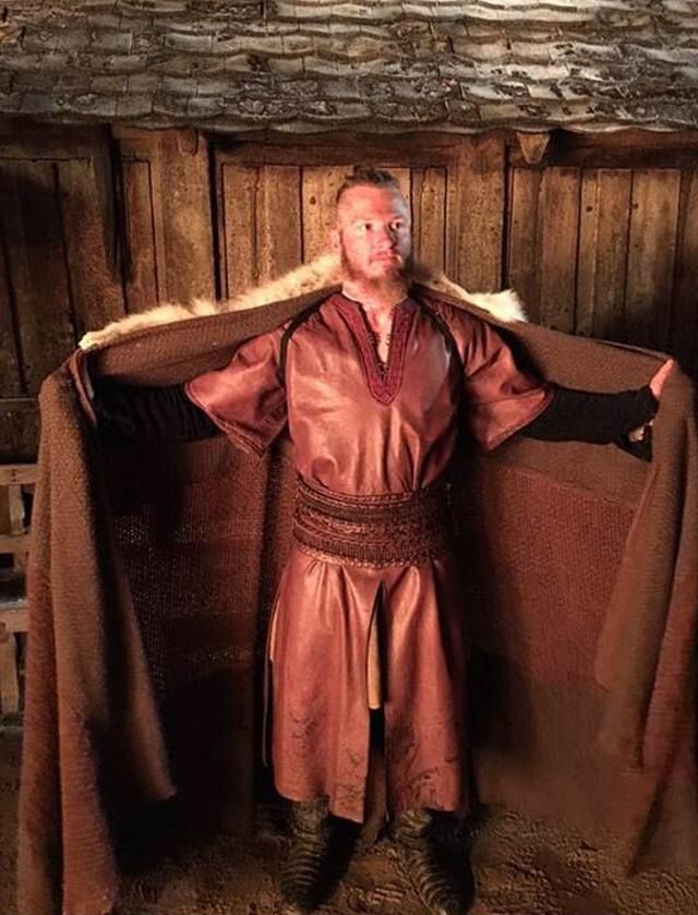 Josh Donaldson dressed for his part in the History Channel series ...