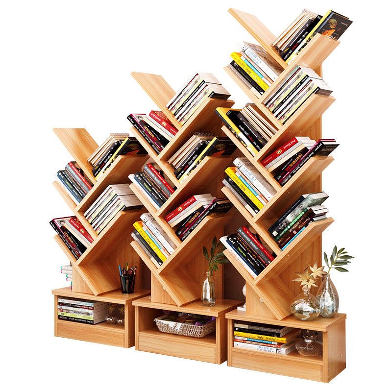 Diy Bookshelf Design, Unique Bookshelves, Tree Bookshelf, Bookcase ...