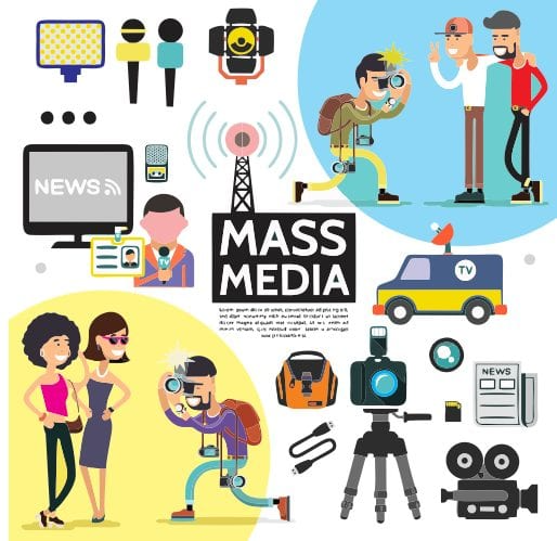 Definition, Types of Mass Media & Its Advantages - Leverage Edu | Mass ...