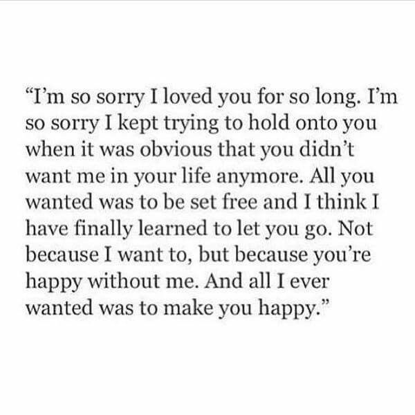 I Just Want You To Be Happy Quotes