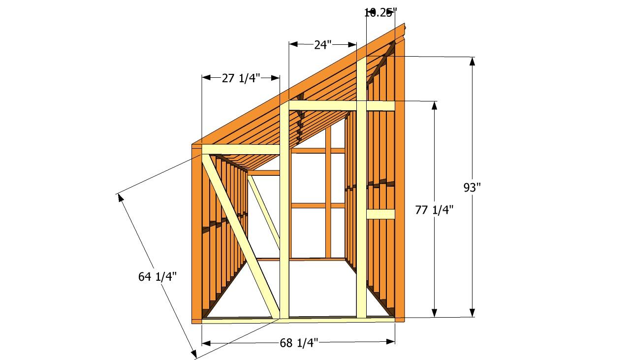  Easy  to Build Gazebo Plans  Lean  to greenhouse  