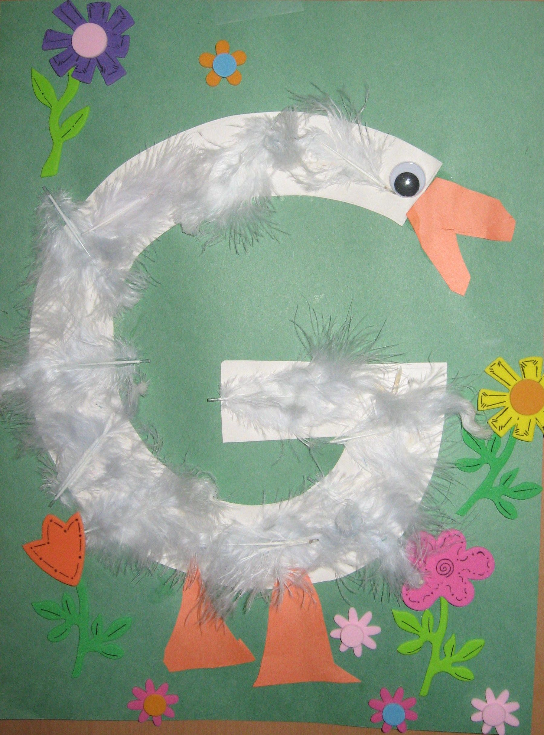 Letter G Art And Craft