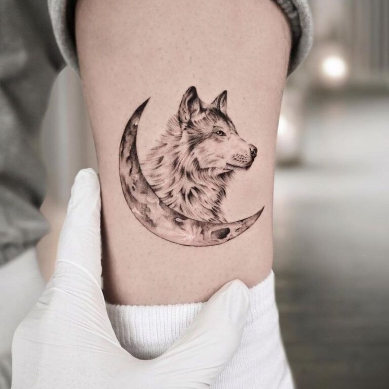 50 Of The Most Beautiful Wolf Tattoo Designs The Internet Has Ever Seen ...