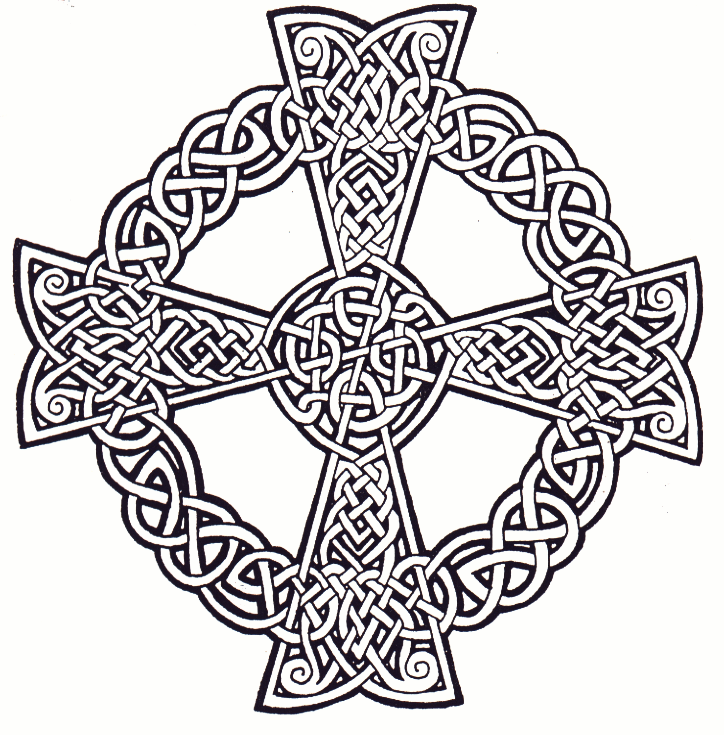 Celtic Mandala Coloring Pages | The following zoom view illustrates ...