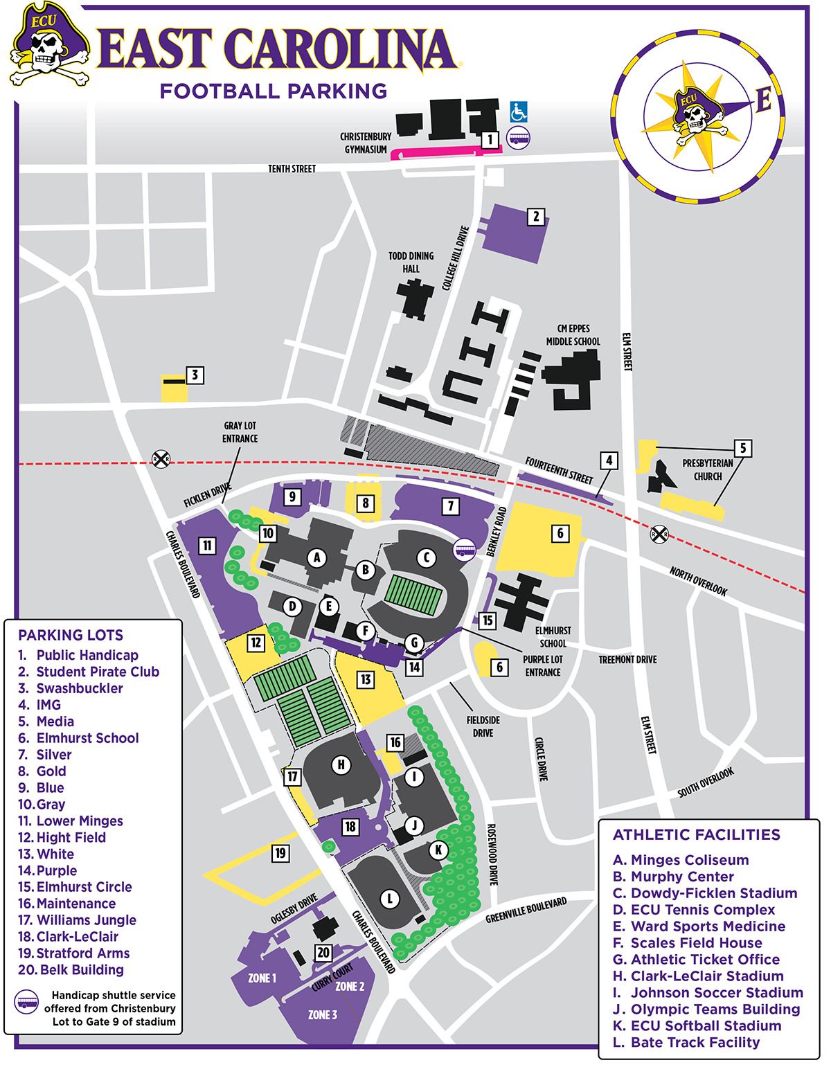 the map sports facility parking - Any Favors Vodcast Photo Galleries