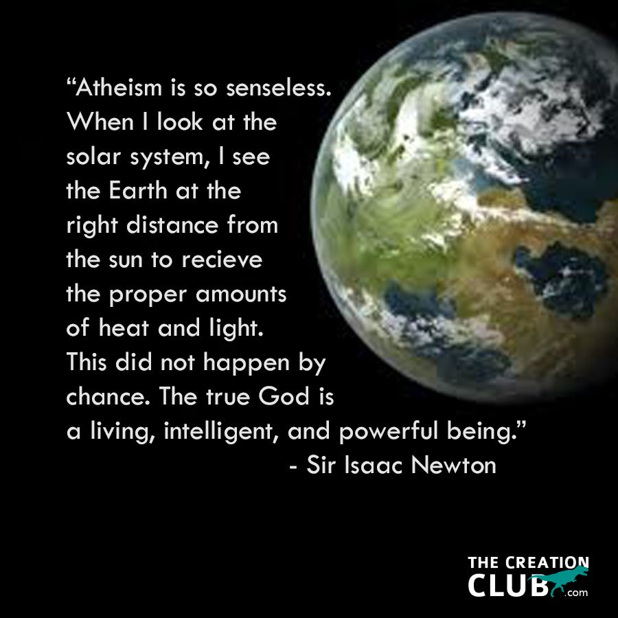 Isaac Newton Quotes On God