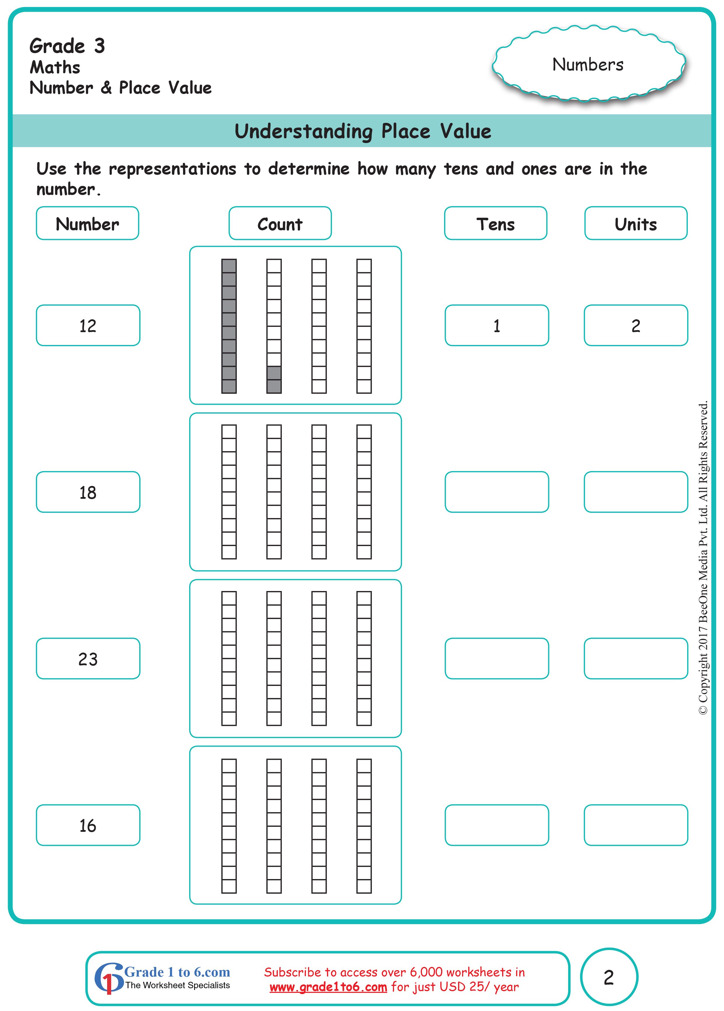 These are the BEST Math worksheets for Grade 1 through Grade 6 you will ...