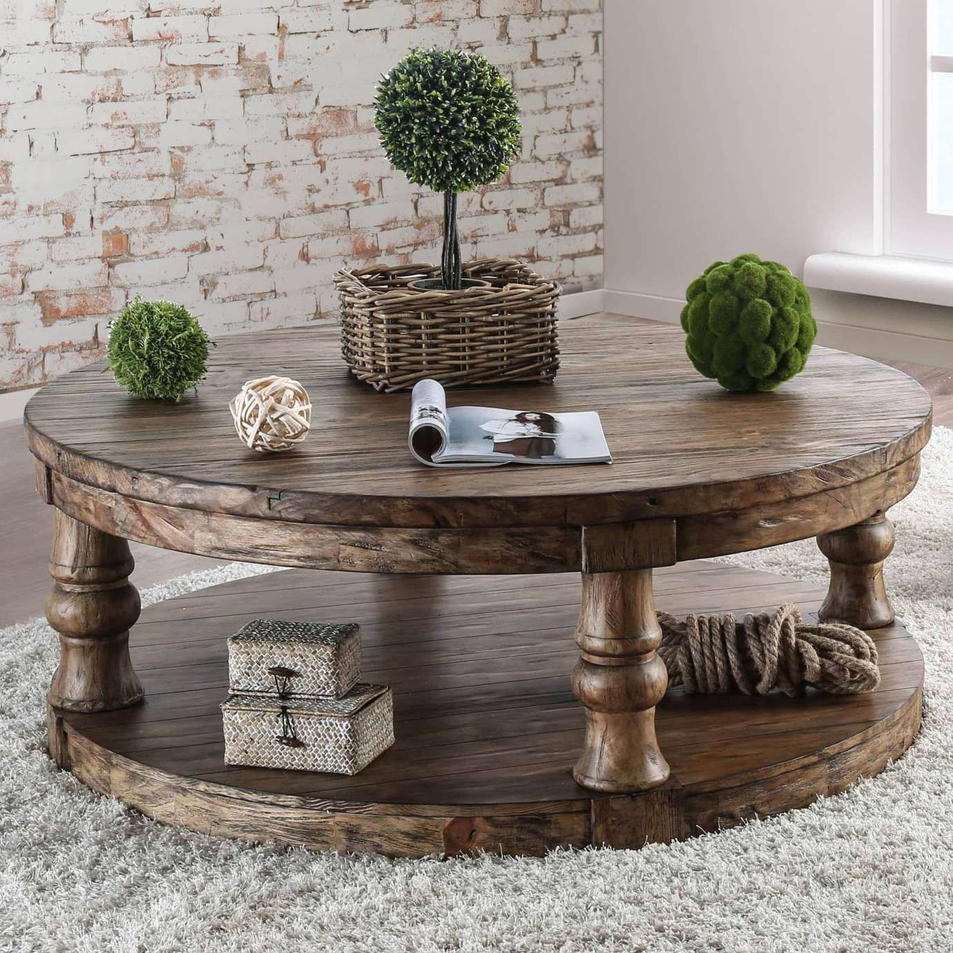 Decorating A Round Coffee Table - Table Round Ideas