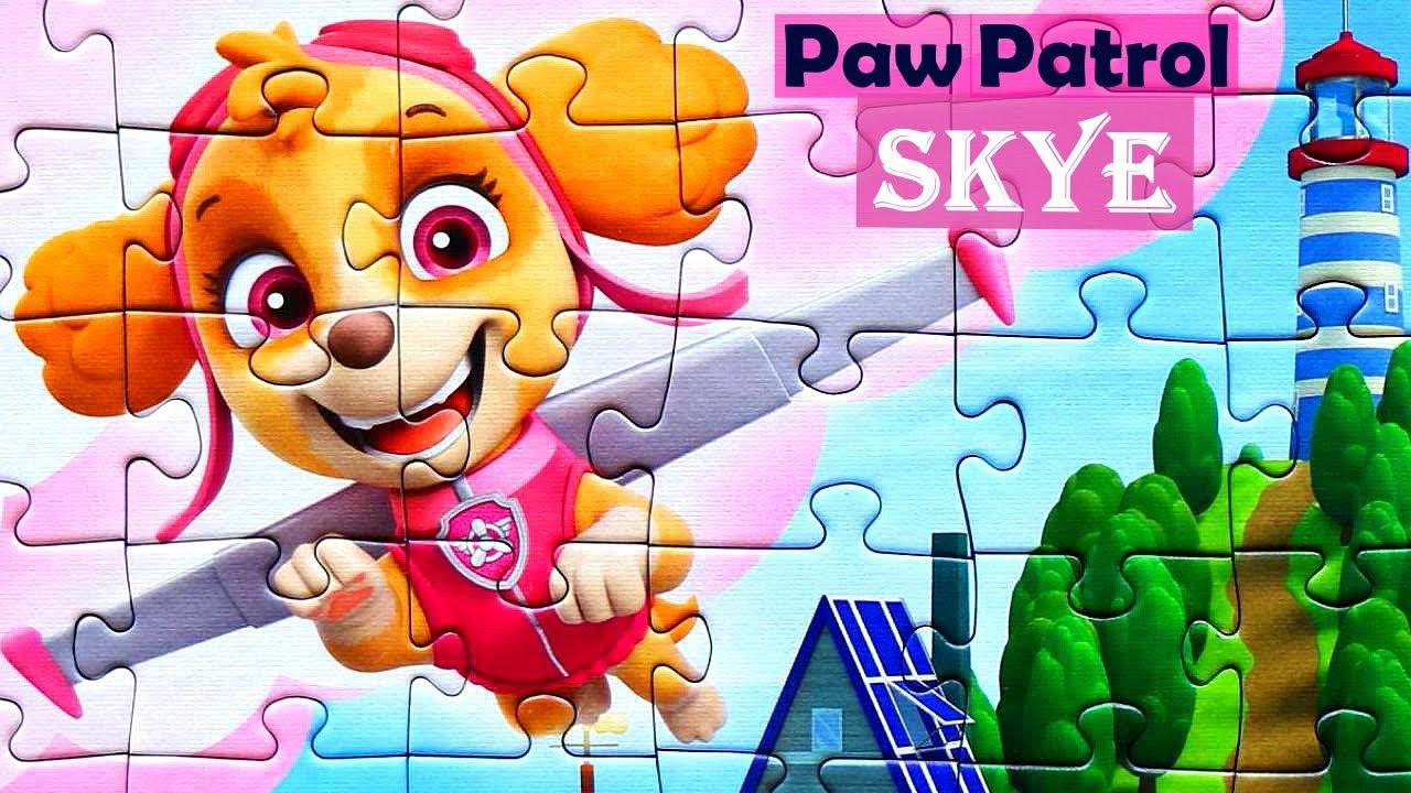 Jigsaw Puzzles For Kids, Logic Games, Masha And The Bear, Skye Paw ...