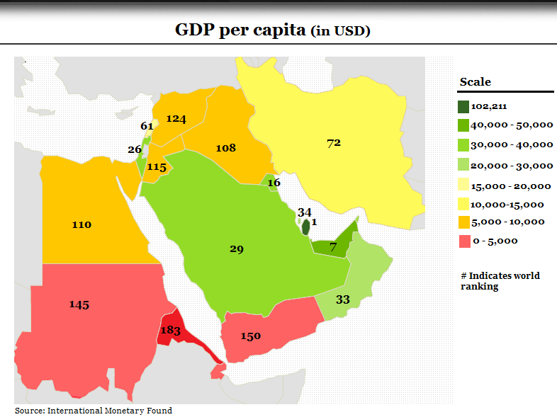 Gdp Per Capita Of Largest World Economies 2050 Vivid Maps - Vrogue