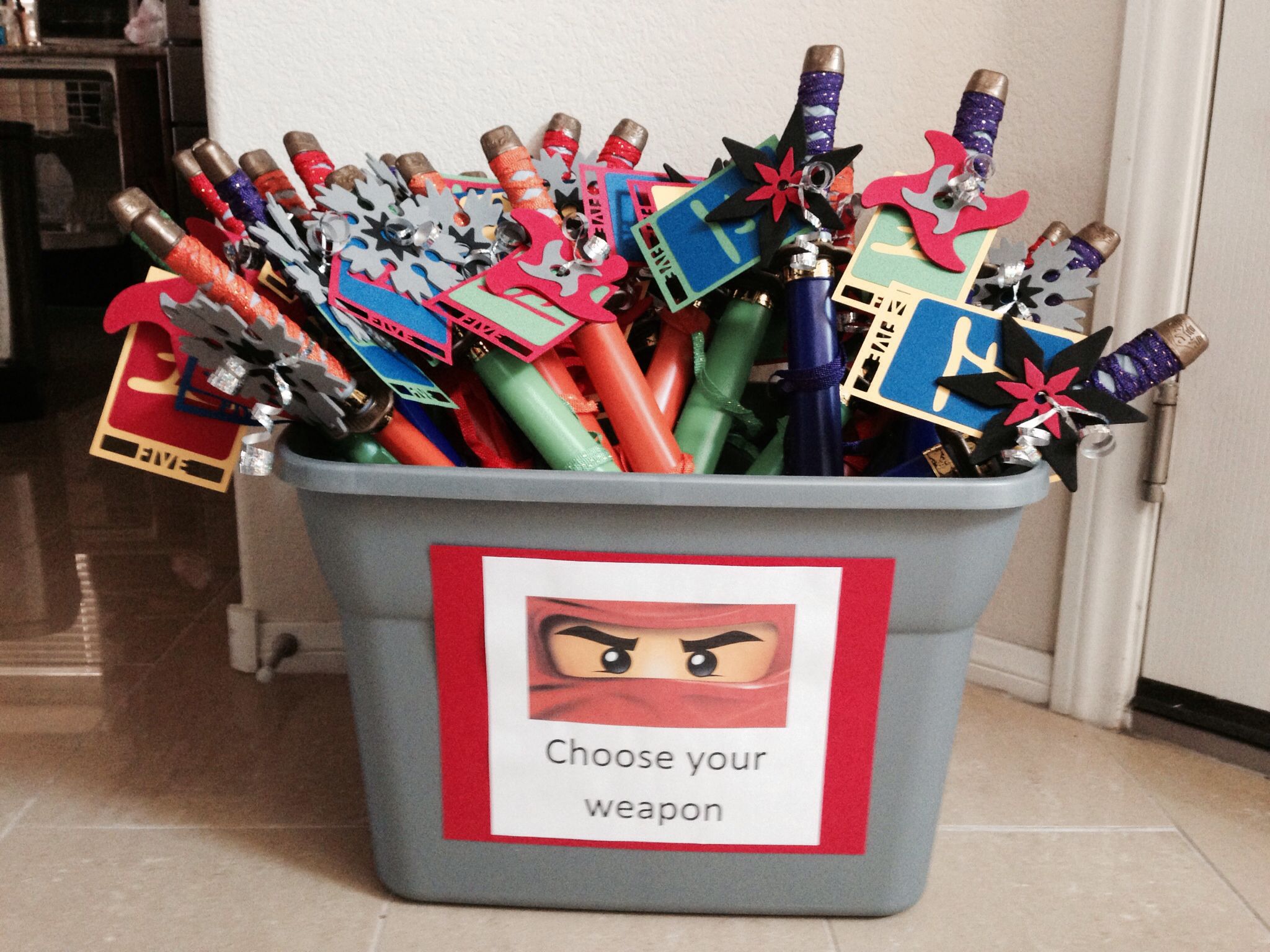 Lego Ninjago Party Favors Check out inspiring examples of legoninjago ...